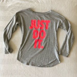 Nike Long Sleeve Tee Size 5-6